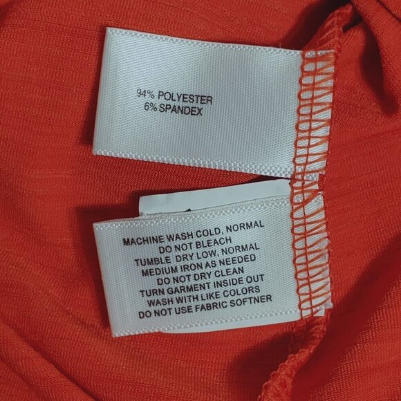 Cutter & Buck CB Orange Polo Shirt Large DryTec Moisture Wicking Breathable NWT - Picture 9 of 10